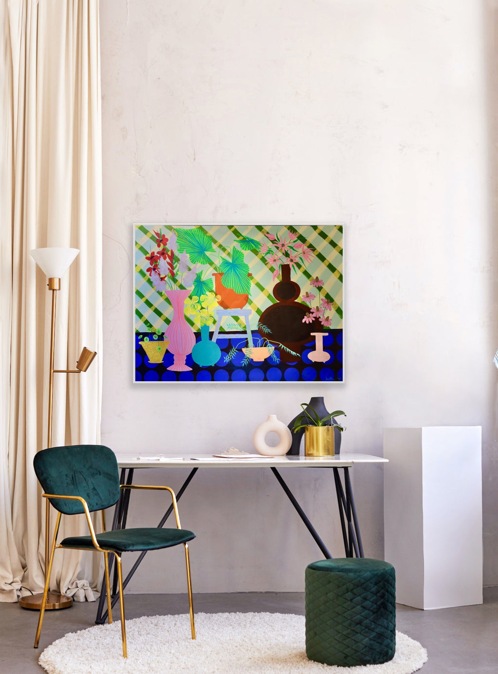 There’s Always Room For More - Mixed Media Painting