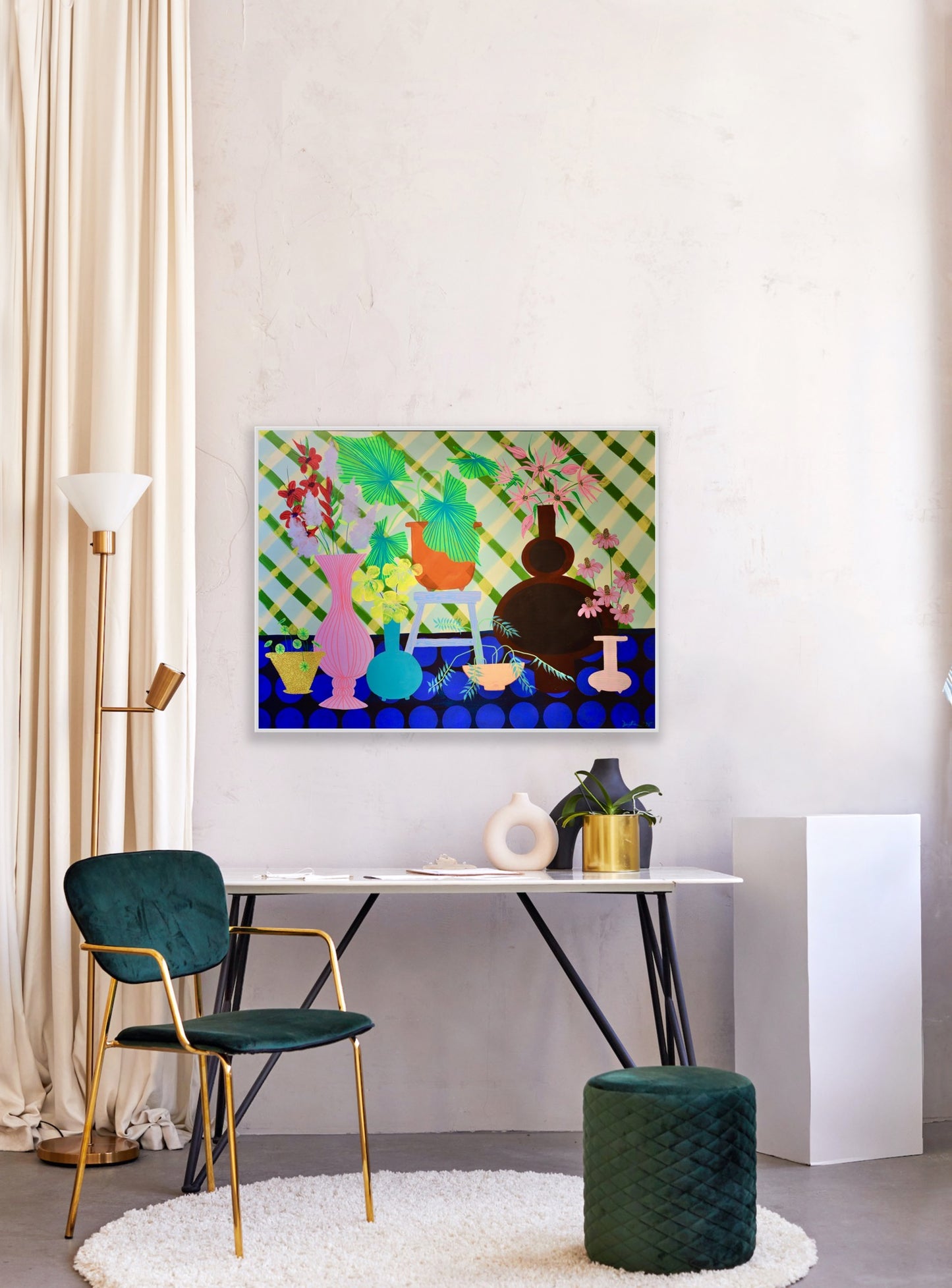 There’s Always Room For More - Mixed Media Painting