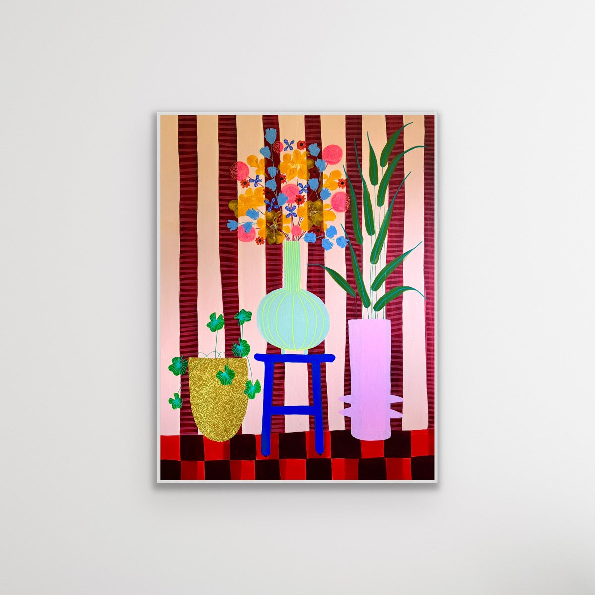 My Favorite Corner - Mixed Media Painting