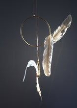 Load image into Gallery viewer, Feather Wall Hanging Mobile
